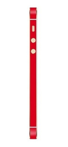 Styker Skin Premium - Jateado Fosco Vermelho - iPhone SE 1