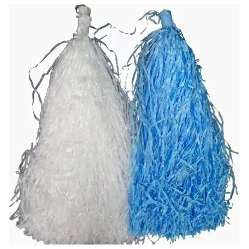 2 Porrones Pasticas Blancas Y Celeste Carnaval Carioca 1