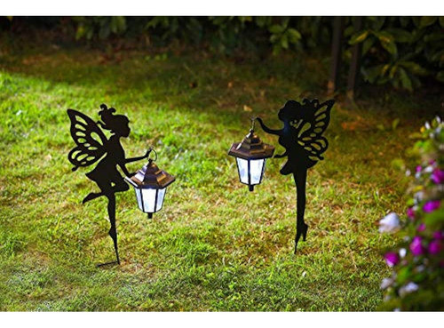 Chuangfeng Luz Solar De Hadas De Metal Para Decoración Exter 1