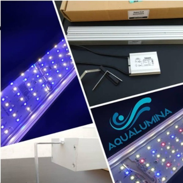 Iluminador Led Aqualumina Omega Full Espectro 30cm Plantados 1