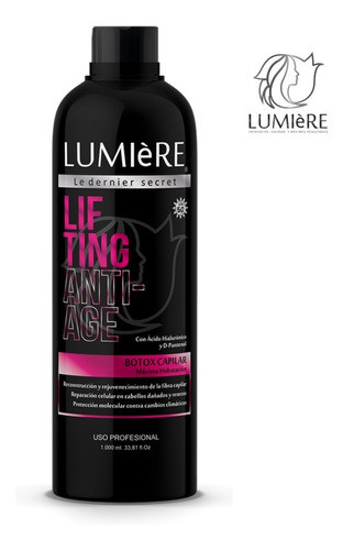 Botox Capilar Lifting Reparacion Hidratacion 1 Litro Lumiere 0