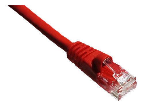 Axiom 50ft Cat5e 350mhz Patch Cable Molded Boot (rojo) 0