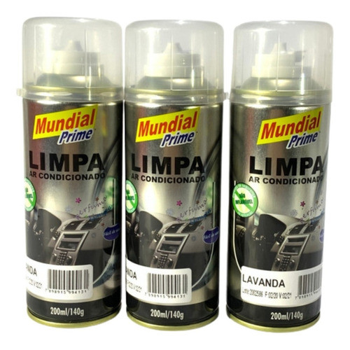 Limpia Aire Acondicionado Auto Desinfec. Aroma Limon 200ml 0