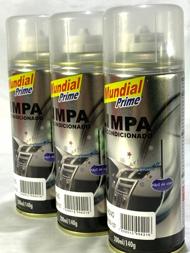 Limpia Aire Acondicionado Auto Desinfec. Aroma Limon 200ml 1