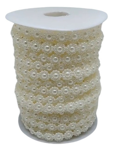 Flor Perla En Rollo. X10mts. Color Natural 0