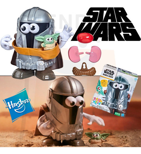 Cara De Papa Star Wars Mandalorian 14 Pzs Hasbro Tiendajyh 1