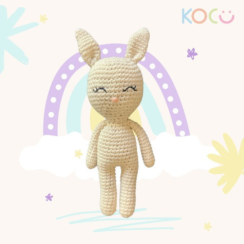 Conejo Tejido Al Crochet - Amigurumi 1