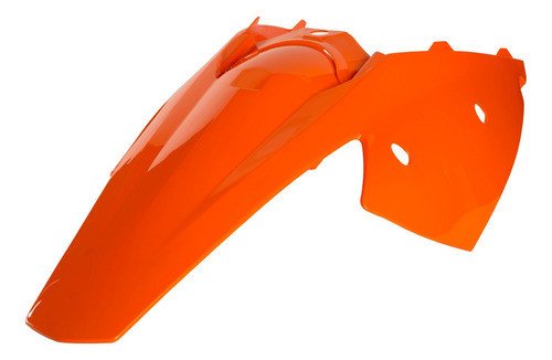 Guardabarro Trasero Naranja Ktm Exc-f 525 (2006) - Cafe Race 0