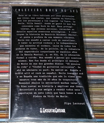 Ezequiel Abalos Moris Fiebre De Vivir Libro + Cd Tanguito 1