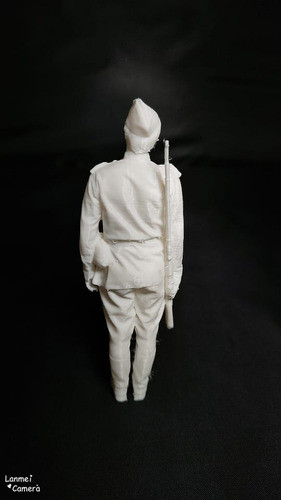 Soldado Ruso, En Escala 1/16, Color Blanco 1
