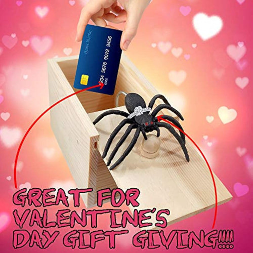 Giioasa Fun Spider Money Surprise Box,caja De 1