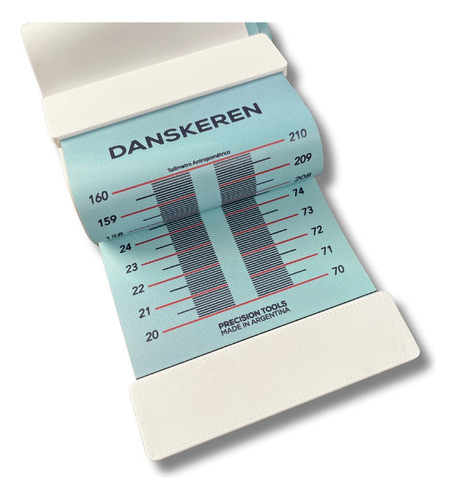 Tallímetro Altímetro Lona Colgante Pared Doble Escala 0