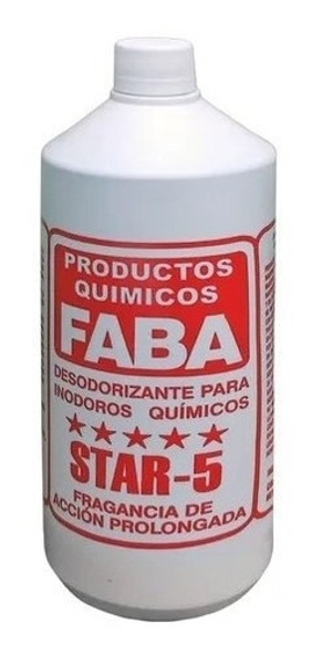 Líquido Disgregante Para Inodoro Baño Químico Faba 0