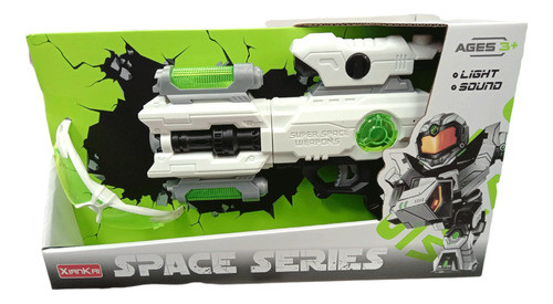 Pistola Space Weapon Con Luz Y Sonido 0