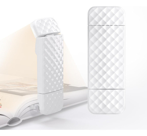 Luz De Lectura Usb Recargable Con 3 Colores Ámbar Para Lecto 1
