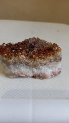 Drusa De Citrino Pedra Brutal Natural 8cm Largura 1