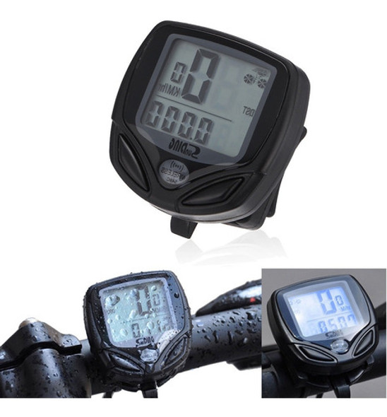 Inalámbrico Impermeable Lcd Digital Ciclo Moto Computadora B 0