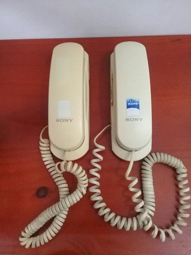 Telefono Sony X 2 Unidades. Retro. De Pared O Mesada. 0