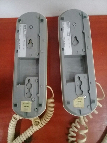 Telefono Sony X 2 Unidades. Retro. De Pared O Mesada. 1