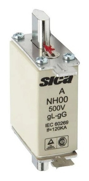 Fusible Nh Tamaño 00 50a Sica X Unidad 0
