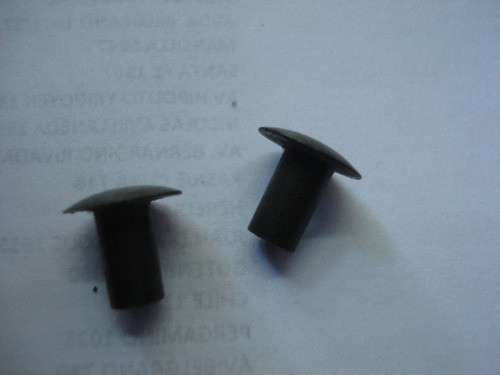 Remache 4mm X 7mm   Cabeza 8mm Semi Tubular 1