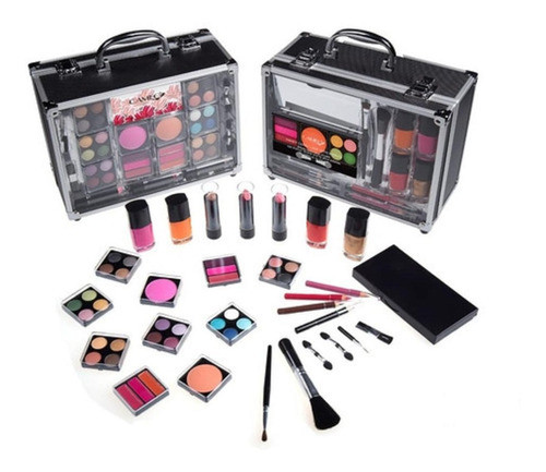 Set De Cosméticos Valija Transparente Cameo (b230) 0