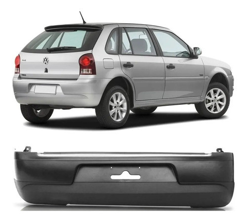 Paragolpe Trasero Gol Power G4 2006 07 08 09 10 11 12 2014 0