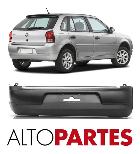 Paragolpe Trasero Gol Power G4 2006 07 08 09 10 11 12 2014 1