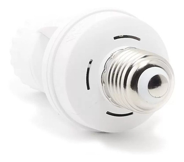 Adaptador Bocal Sensor De Presença Para Lâmpada Soquete E27 1