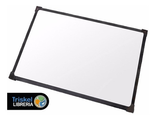 Pizarra Blanca 80x120 Magnetica Marco Metal 10mm 0