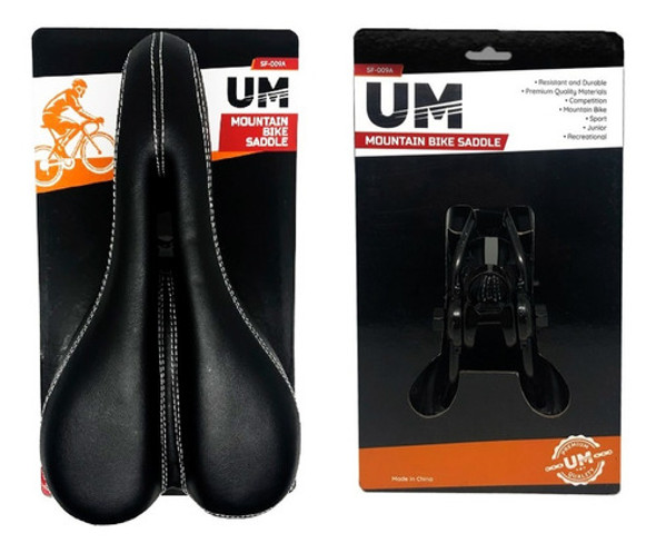 Asiento Bicicleta Mtb Antiprostatico Um Tipo Velo Siamotos++ 0