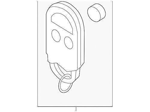 Genuine Nissan 285e3 3sg0d Remote Control 0