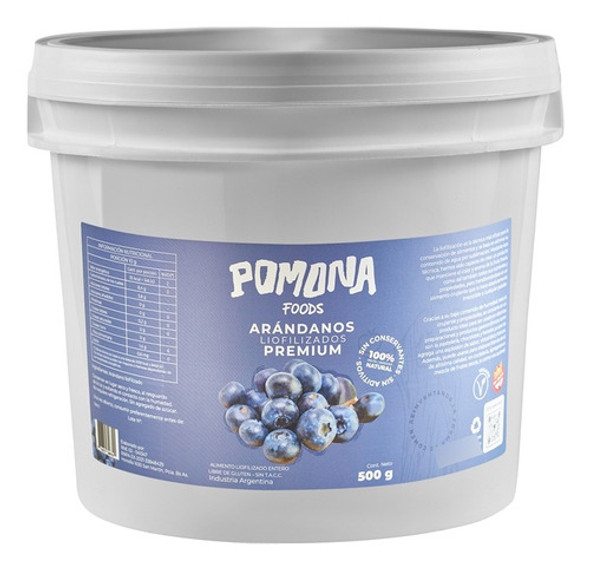 Arándano Liofilizado Fruta Deshidratada 500g 0