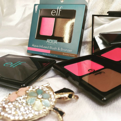 Paleta Duo De Rubor Y Broncer E.l.f Original 0