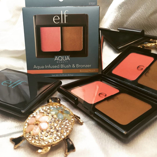 Paleta Duo De Rubor Y Broncer E.l.f Original 1
