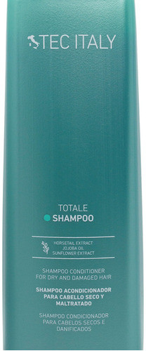Tec Italy Totale Shampoo Acondicionador Pelo Seco Dañado 1l 1