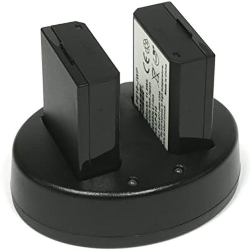 Cargador Doble De Bateria P/ Canon Lp-e10 Kiss X50 X70 T6 T5 1