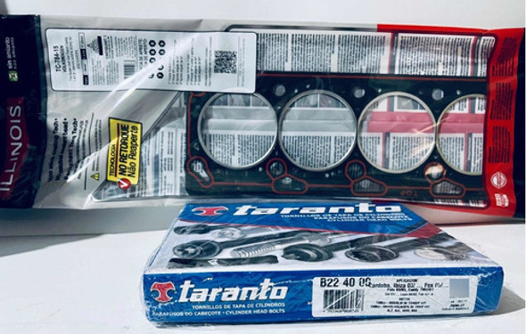 Junta Tapa De Cilindros +bulones Vw Fox Suran 1.6 De 8v. 0