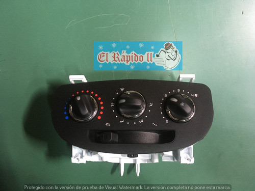 Comando Aire Acondicionado Clio 2012/16 Cromado Original 1