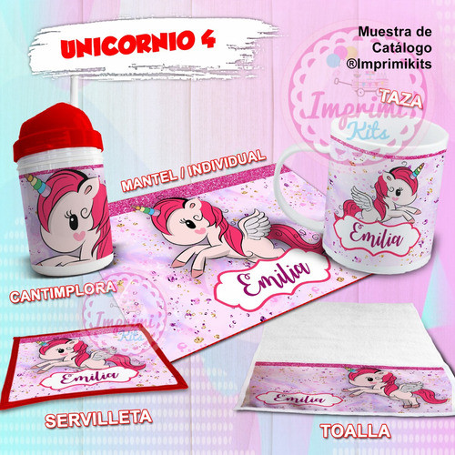 Plantillas Diseños Para Sublimar Set De Jardin Unicornios 4 1