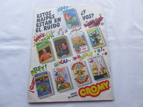 Album De Figuritas Los Simpsons, Cromy!, 1992, Completo! Ant 1
