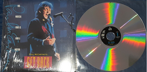 Frt Grátis Paul Mccartney Get Back Laserdisc 0