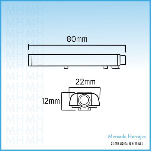 Push-open Metalico Expulsor Para Mueble 1