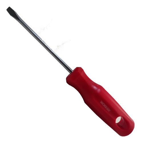 Chave De Fenda 3/16x4  Polegadas Aço Cromo Worker 0