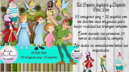 Papeles Fondos Y Cliparts Imagenes Png Peter Pan 1