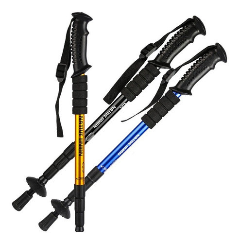 Baston De Trekking Plegable Aluminio 65 A 135cm Telescopico 0