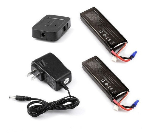 Hubsan X 4 H501s Quadcopter Batería Pack 2 Pilas + 1 Balance 0
