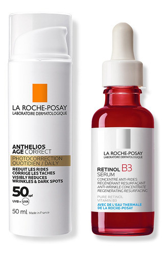 Lrp Anthelios Age Correct Fps 50 + Retinol B3 Serum 30ml 0
