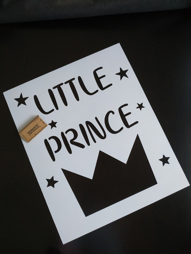 Stencil Infantil Little Prince Decorativo Pared 50x60 Inf806 0