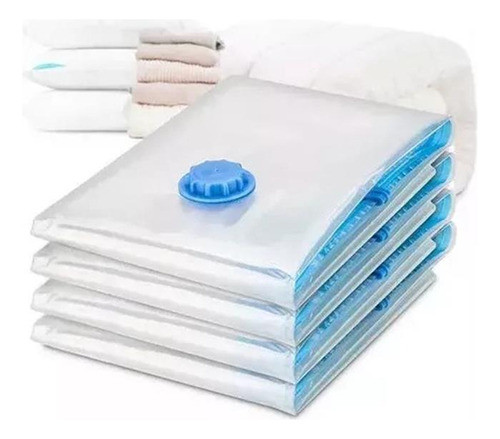 Bolsa Al Vacío 50x60 Cm Para Guardar Ropa Y Reducir Espacios 1
